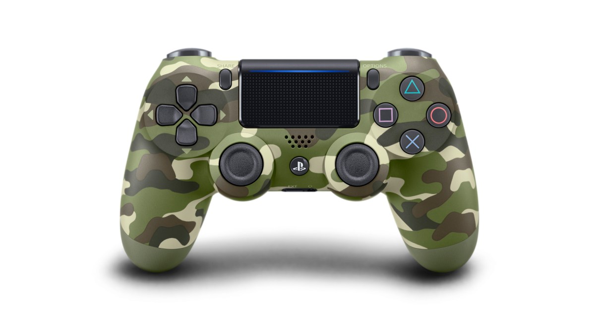 DualShock 4 Green Camo