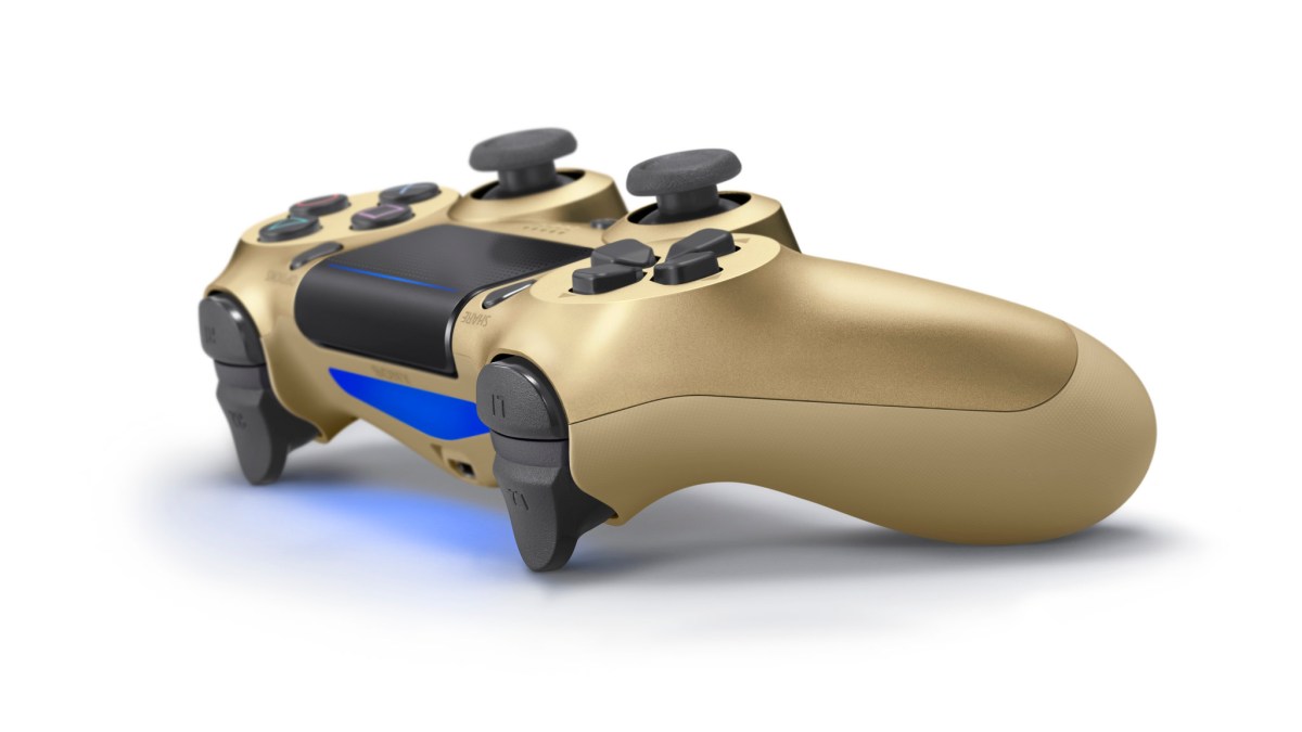 DualShock 4 Gold // Source : Sony