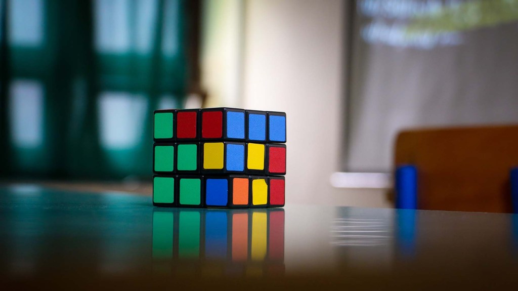 Un Rubik's Cube. // Source : Karlo Pušić