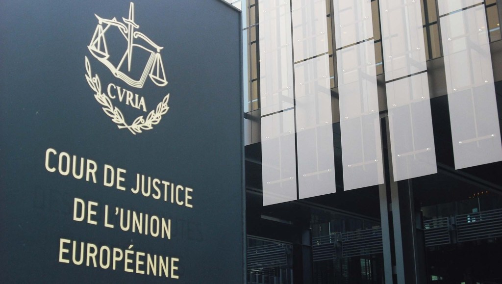Cour de justice de l'Union européenne. // Source :  Transparency International EU Office 