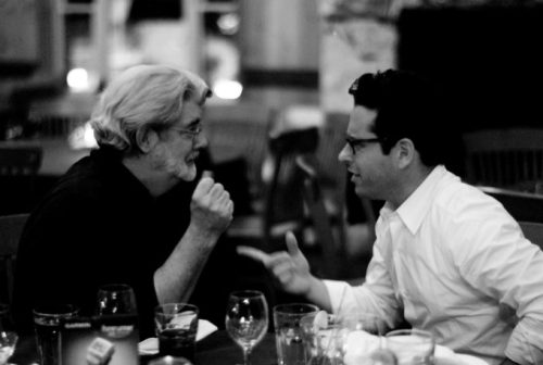 George Lucas discutant avec J. J. AbramsJoi Ito