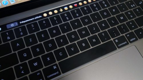 Touche Clavier apple macbook pro touch bar 