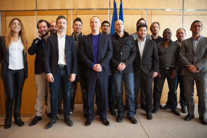 Les membres de France Esports lors de sa création en Avril 2016. Les membres de France Esports lors de sa création en Avril 2016.