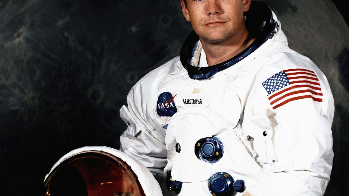 Neil Armstrong. // Source : Stuart Rankin