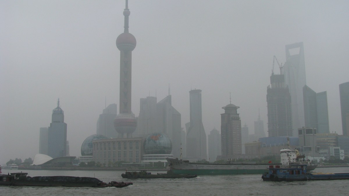 Chine Shanghai pollution