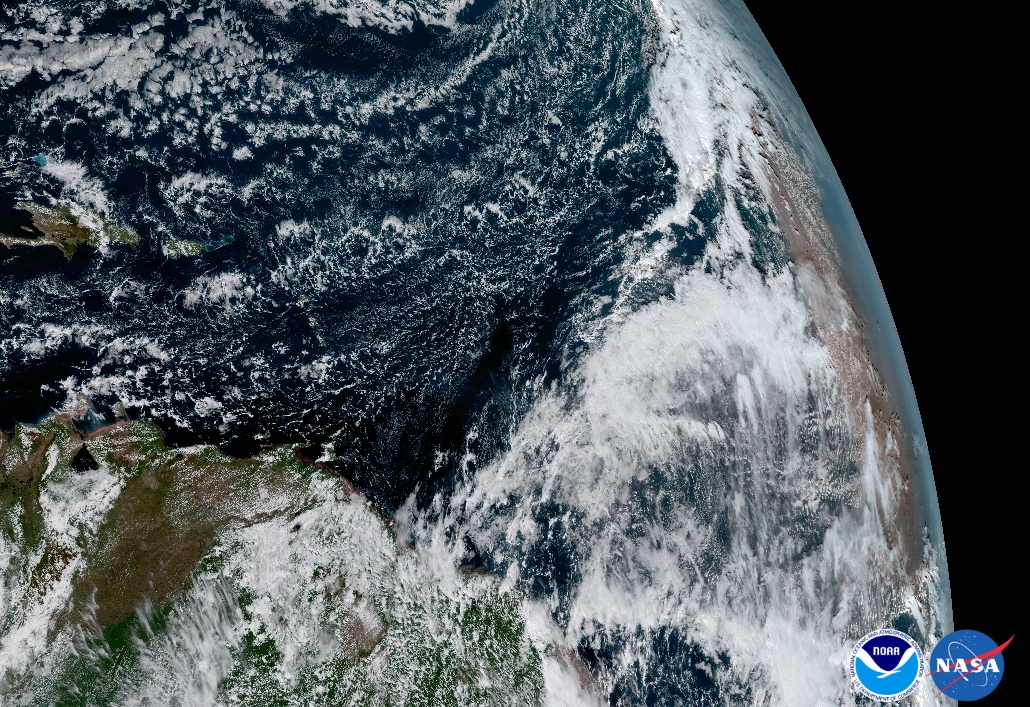 Poussière sur une côte africaine - NOAA