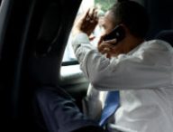Obama et son Blackberry.CC Pete Souza