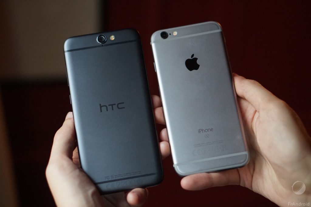 Le HTC One face à l'iPhone, un de ses héritiers Le HTC One face à l'iPhone, un de ses héritiers