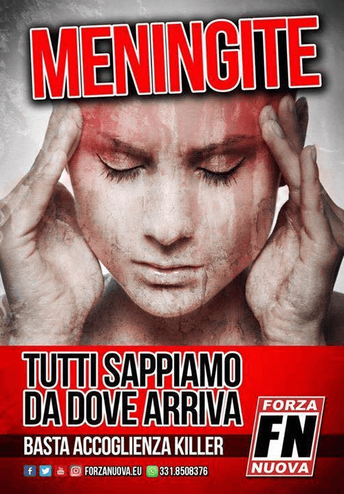 meningite-forza-nuova-razzismo-immigrazione-1 meningite-forza-nuova-razzismo-immigrazione-1