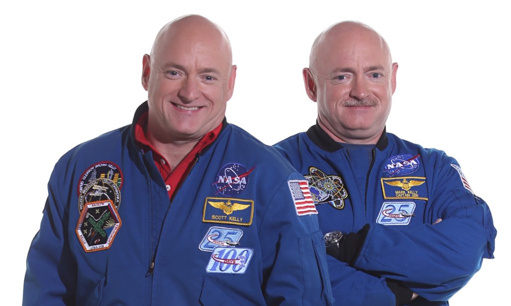 Scott et Mark Kelly // Source : Nasa