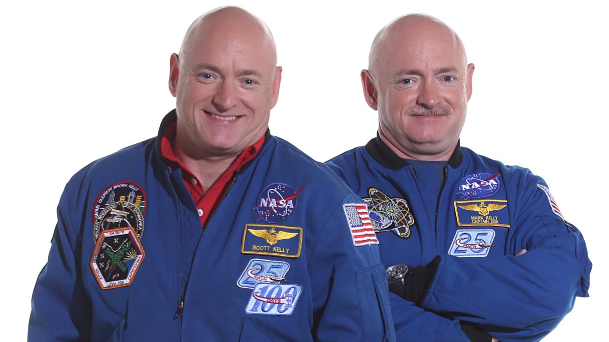 Scott et Mark Kelly // Source : Nasa