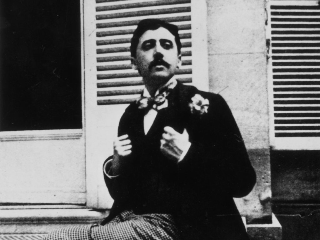 circa 1910: French author Marcel Proust (1871 - 1922) sitting outside a window. (Photo by Hulton Archive/Getty Images) circa 1910: French author Marcel Proust (1871 - 1922) sitting outside a window. (Photo by Hulton Archive/Getty Images)