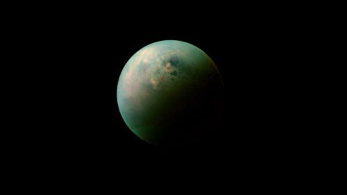 Titan, lune de Saturne.