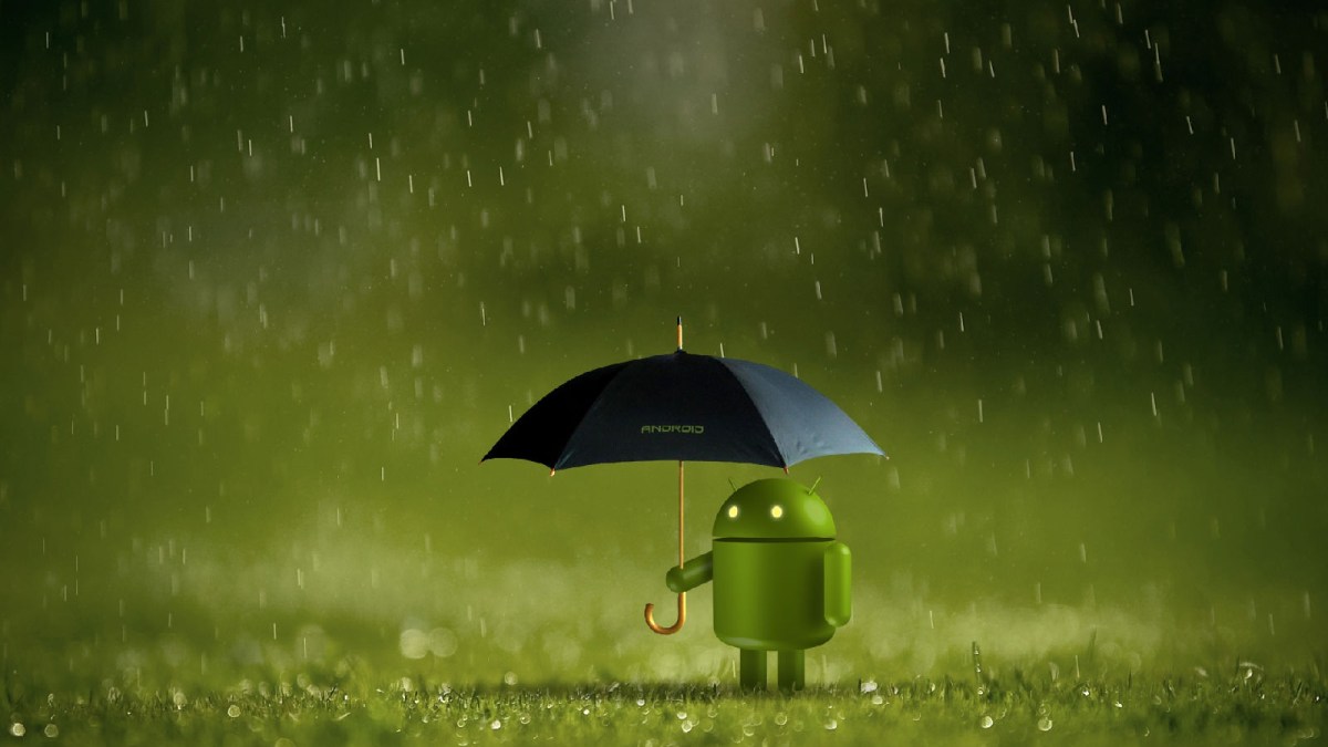 android pluie