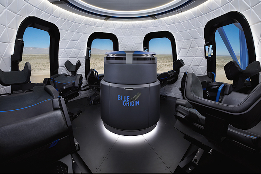 capsule blue origin