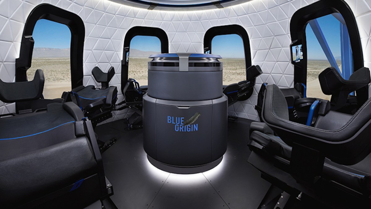 capsule blue origin