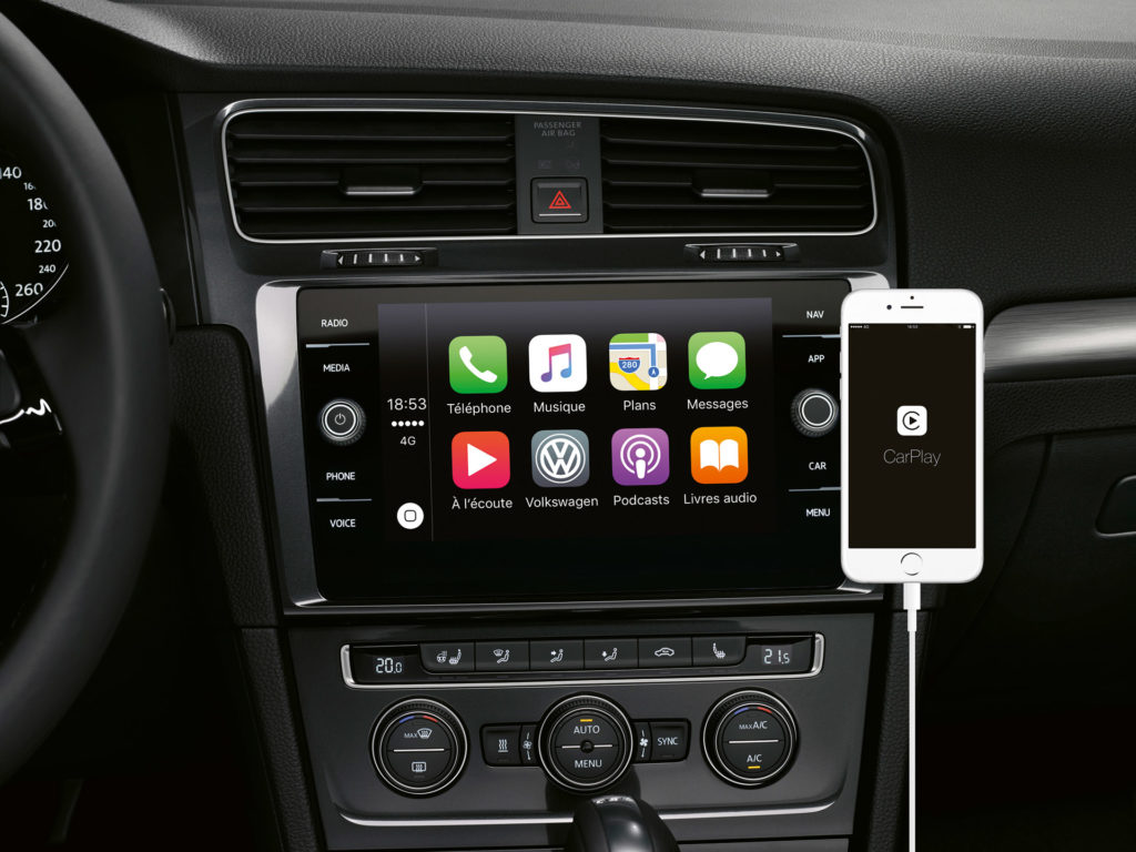 CarPlay et Android, ça change la vie au volant // Source : Volkswagen