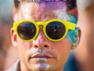 Un participant au festival Coachella. // Source : Thomas Hawk