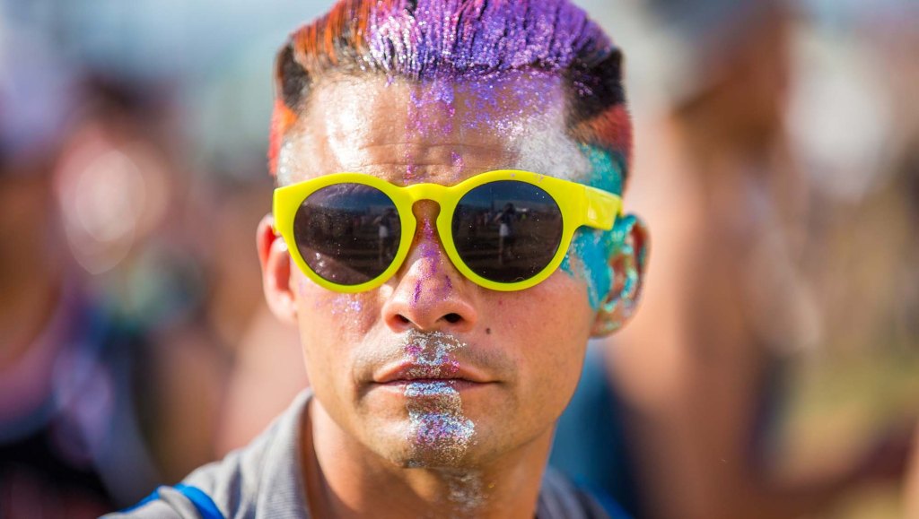 Un participant au festival Coachella. // Source : Thomas Hawk