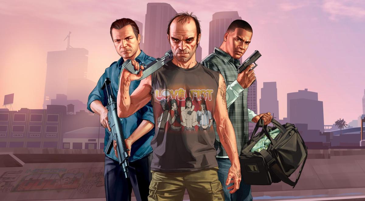 Les personnages de GTA sont tous américains. // Source : Rockstar