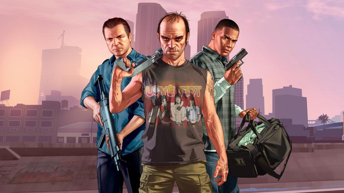 Les personnages de GTA sont tous américains. // Source : Rockstar