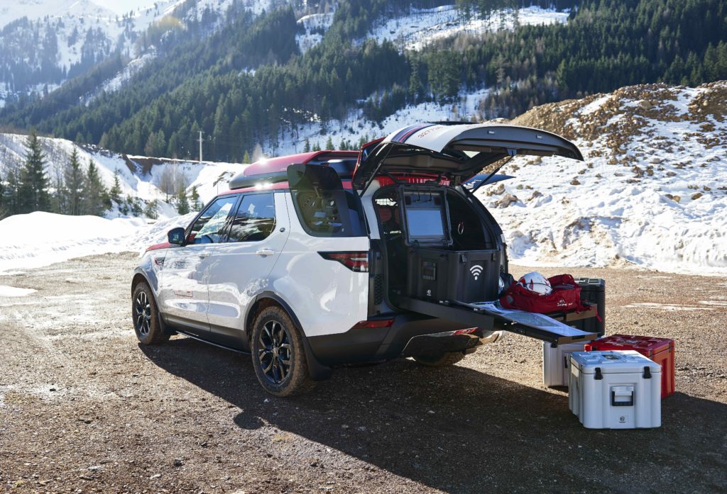 Land Rover Discovery Drone