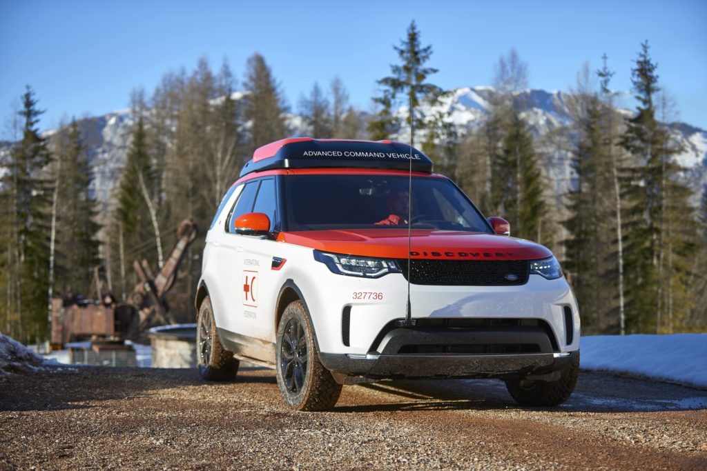 Land Rover Discovery Drone