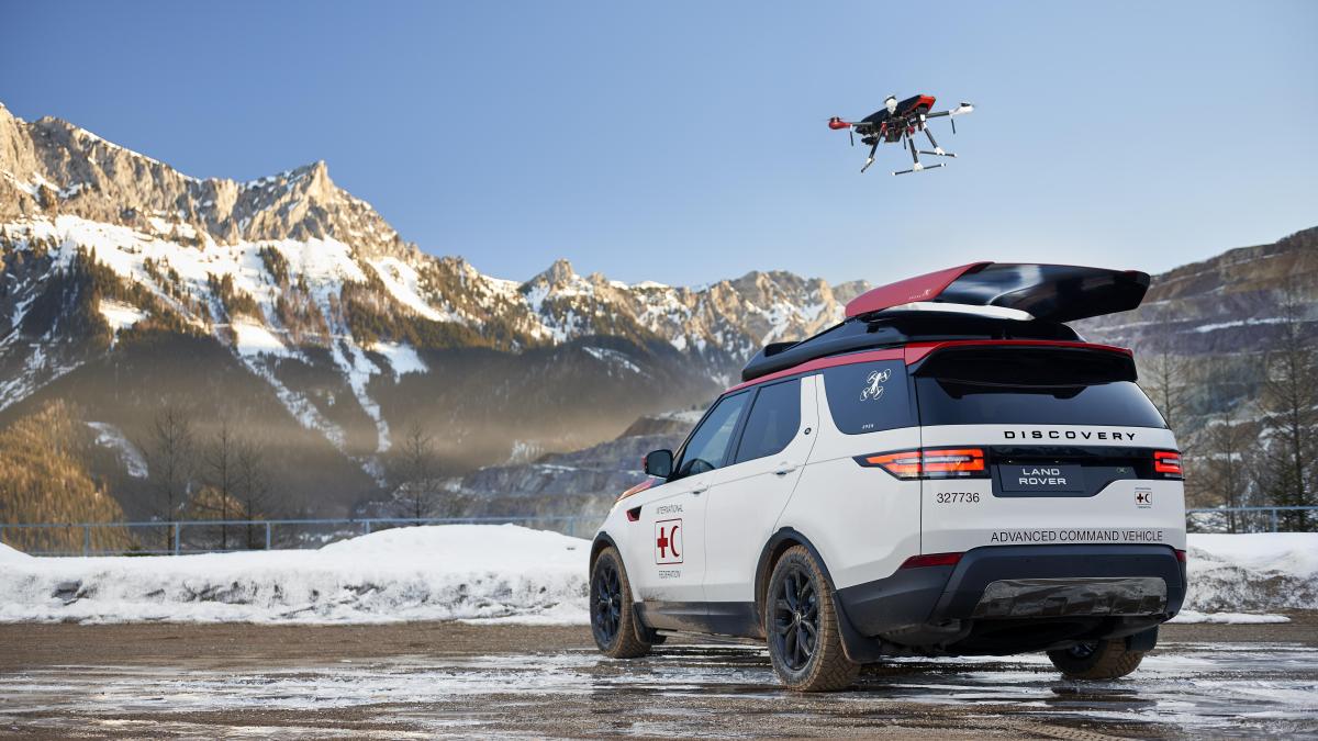 Land Rover Drone