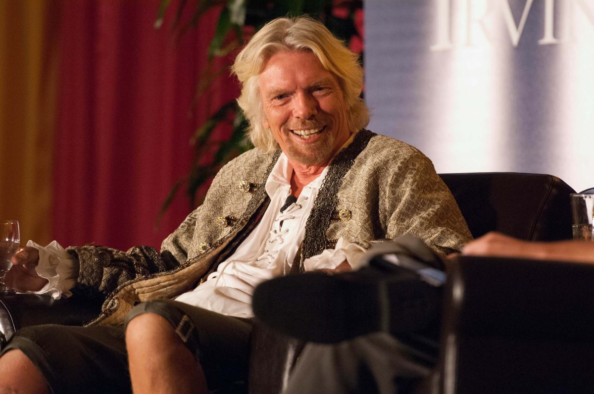 Richard Branson. // Source : Gilberto Cardenas 