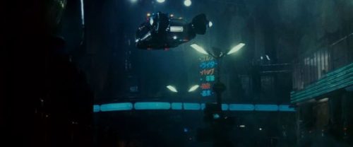 Le fameux spinner de Blade Runner