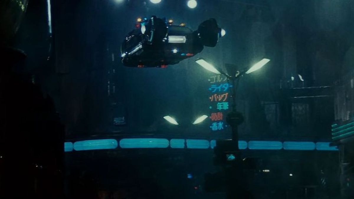 Le fameux spinner de Blade Runner