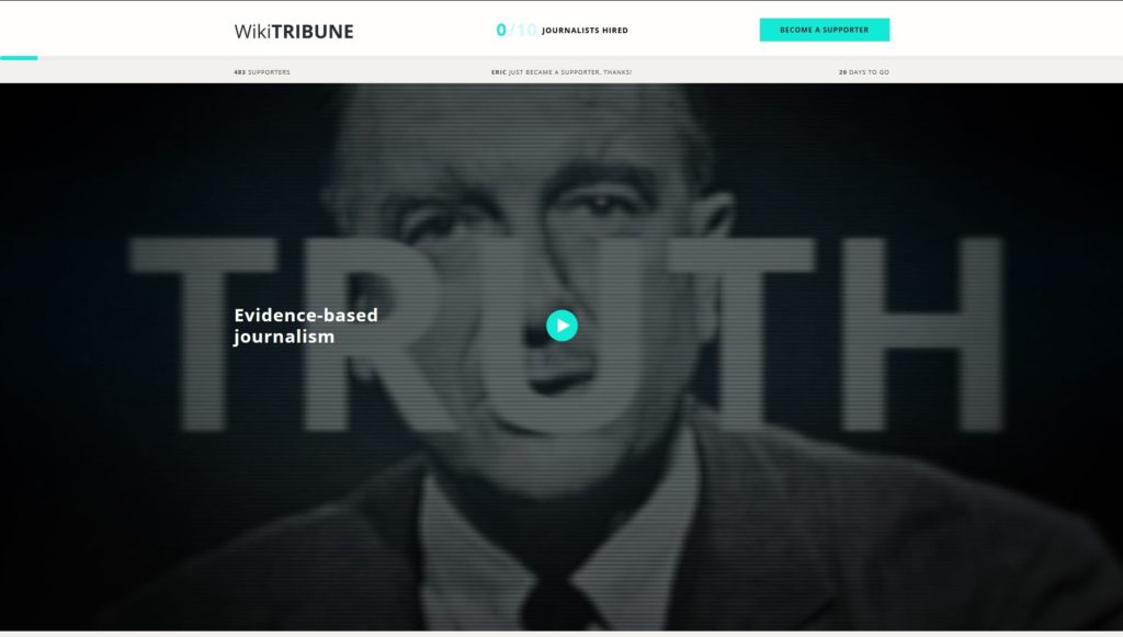 wikitribune wikitribune