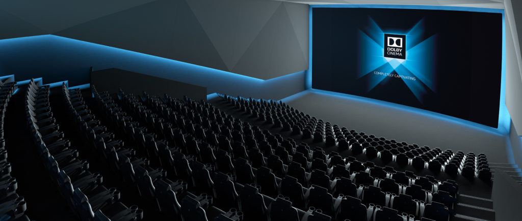 Une salle Dolby Cinema. // Source : Dolby Une salle Dolby Cinema. // Source : Dolby