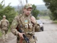 Soldat ukrainien, Donbass, 2014 / CC. Wiki