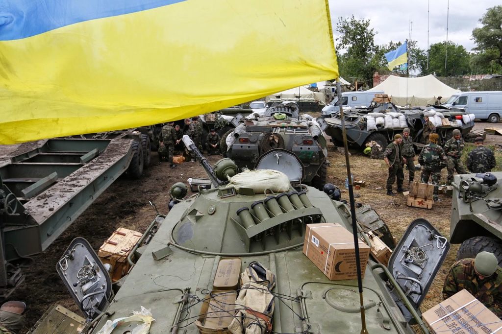 Guerre du Donbass, 12 juin 2014 / CC. «Свобода»