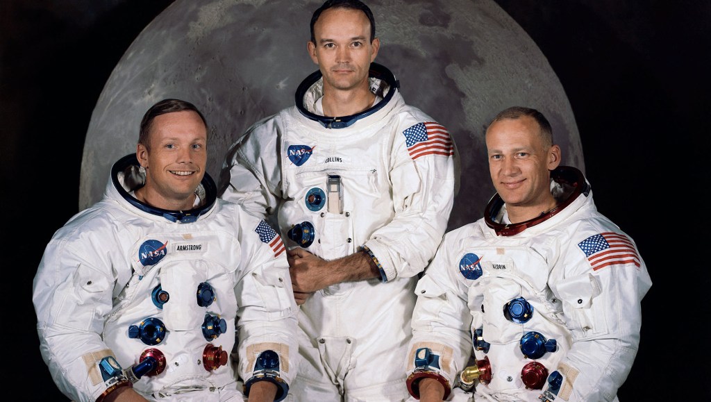 Les astronautes de la mission Apollo 11, en juin 1969. // Source : Nasa