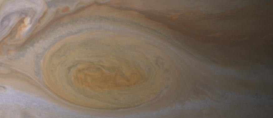 Grande tâche rouge, Cassini, décembre 2000 Grande tâche rouge, Cassini, décembre 2000