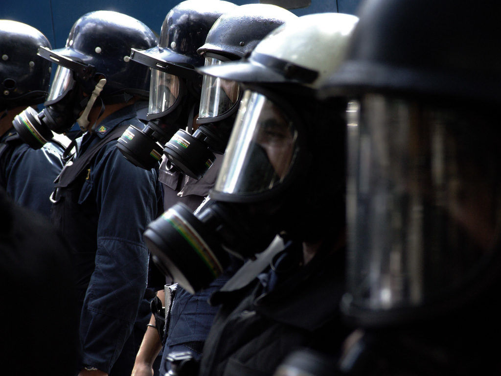Caracas, forces de l'ordre, 
CC. Rodrigo Suarez