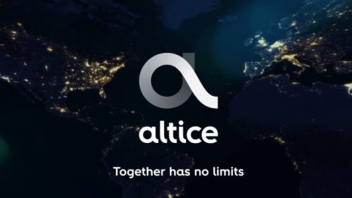 Le logo Altice indique qu'ensemble, nous n'avons pas de limites. // Source : Altice