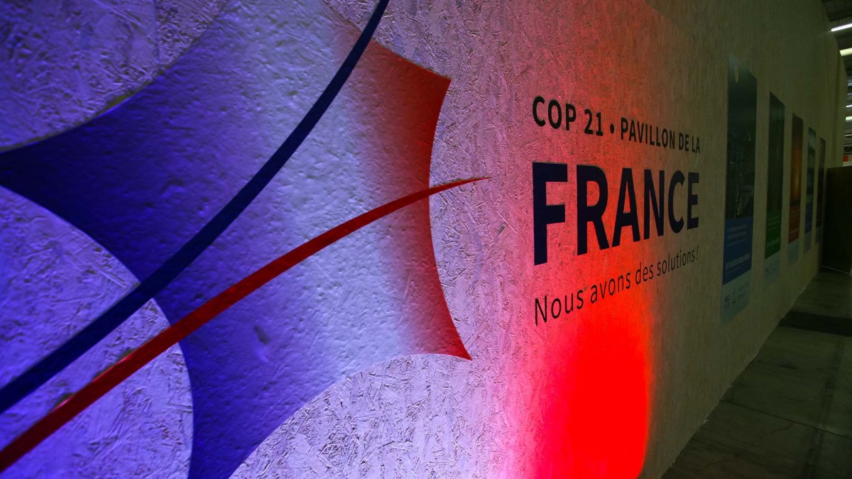 L'accord de Paris a été signé en 2015, pendant la COP 21 // Source : Force Ouvrière