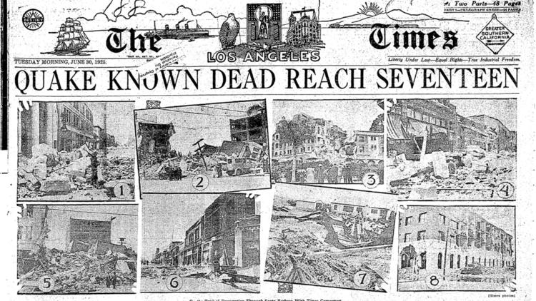 Une du LA Times, 1925
(Archive du Los Angeles Times) Une du LA Times, 1925
(Archive du Los Angeles Times)