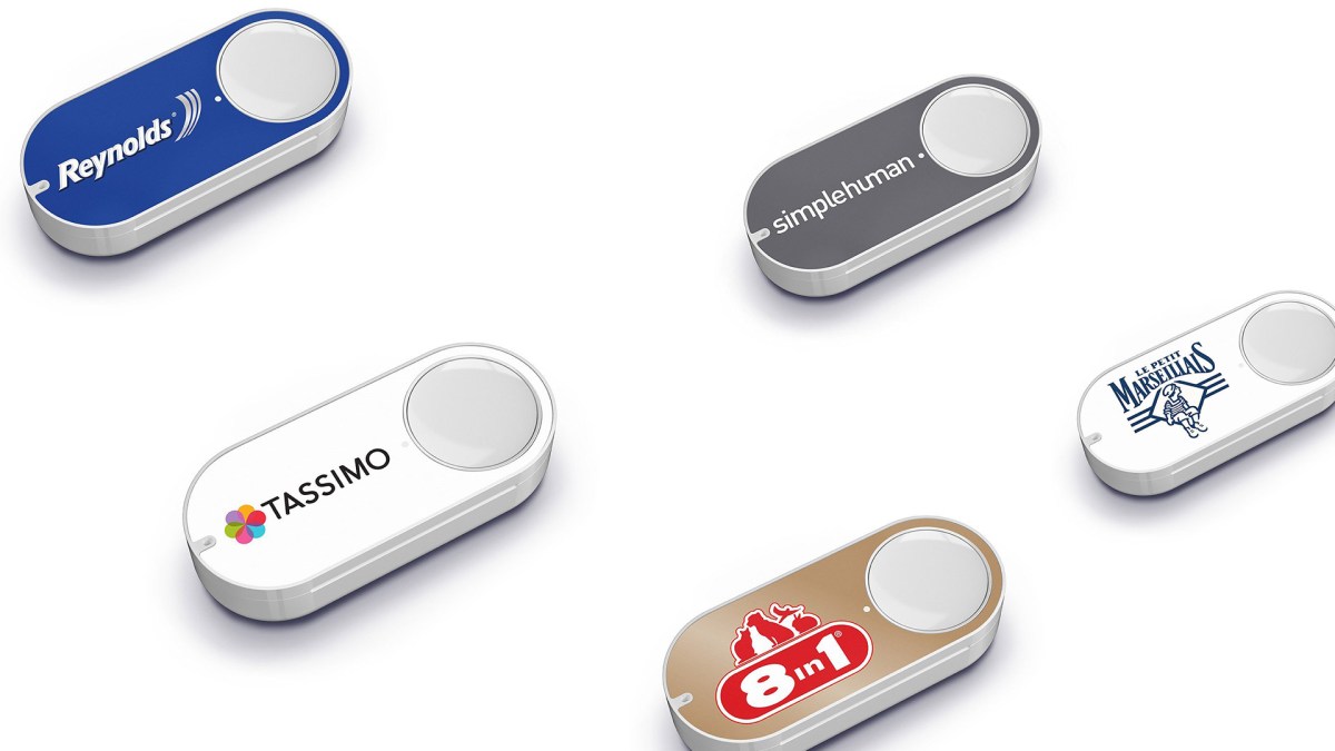 Les Dash buttons d'Amazon. // Source : Amazon