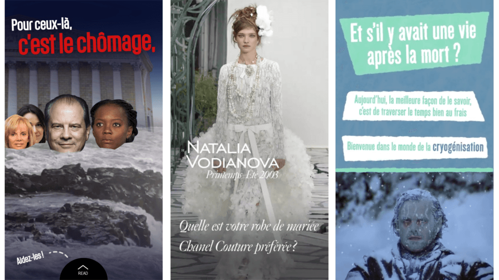 Les premières éditions de L'Express, à découvrir samedi, Vogue, ce vendredi, et enfin Society, ce weekend également. 