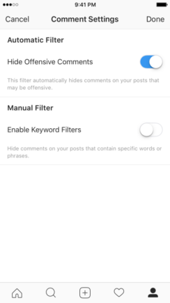 instagram-filtre-automatique