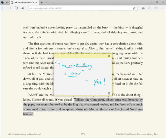 Le lecteur EPUB de Microsoft Edge devient très complet Le lecteur EPUB de Microsoft Edge devient très complet