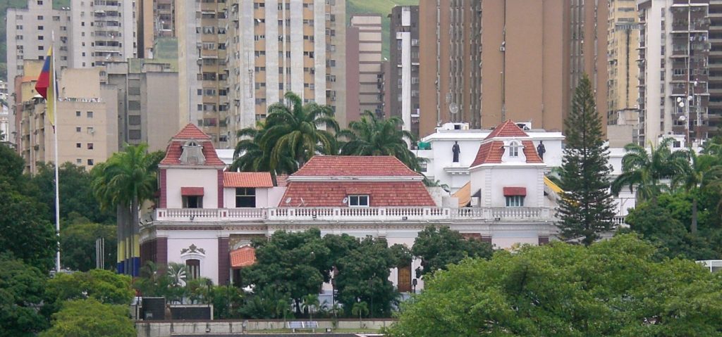 Miraflores, Palais présidentiel du Vénézuela 
CC. Wikimedia