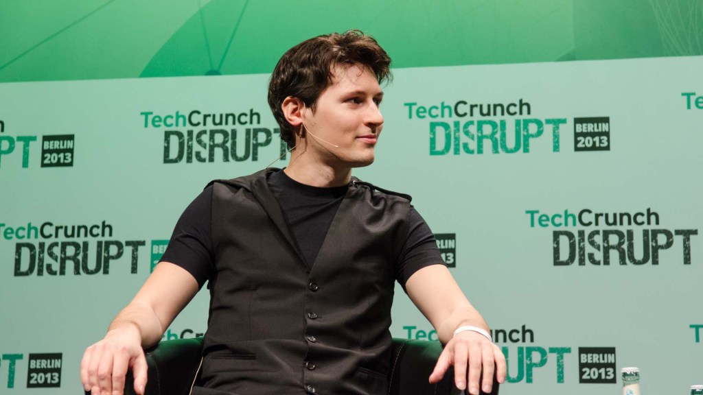 Pavel Durov // Source : TechCrunch
