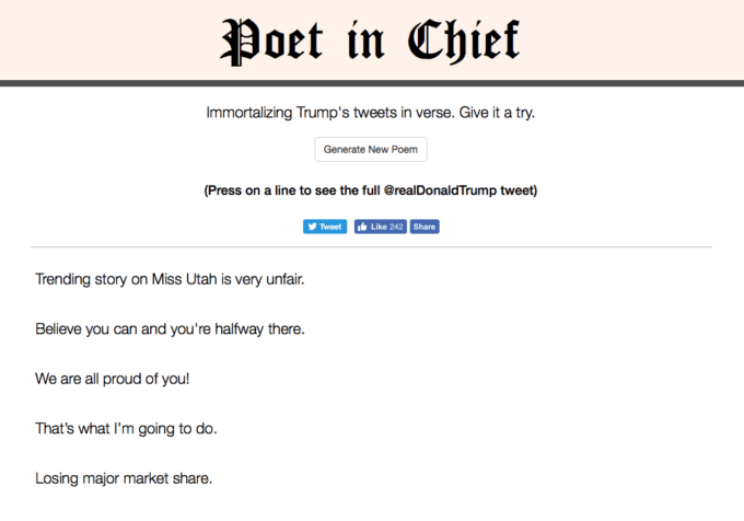 Poet in Chief