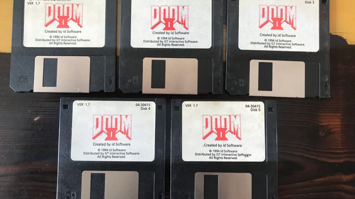 DOOM II disquettes