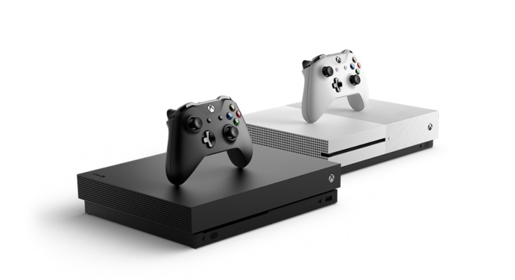 Xbox One S et Xbox One X // Source : Microsoft